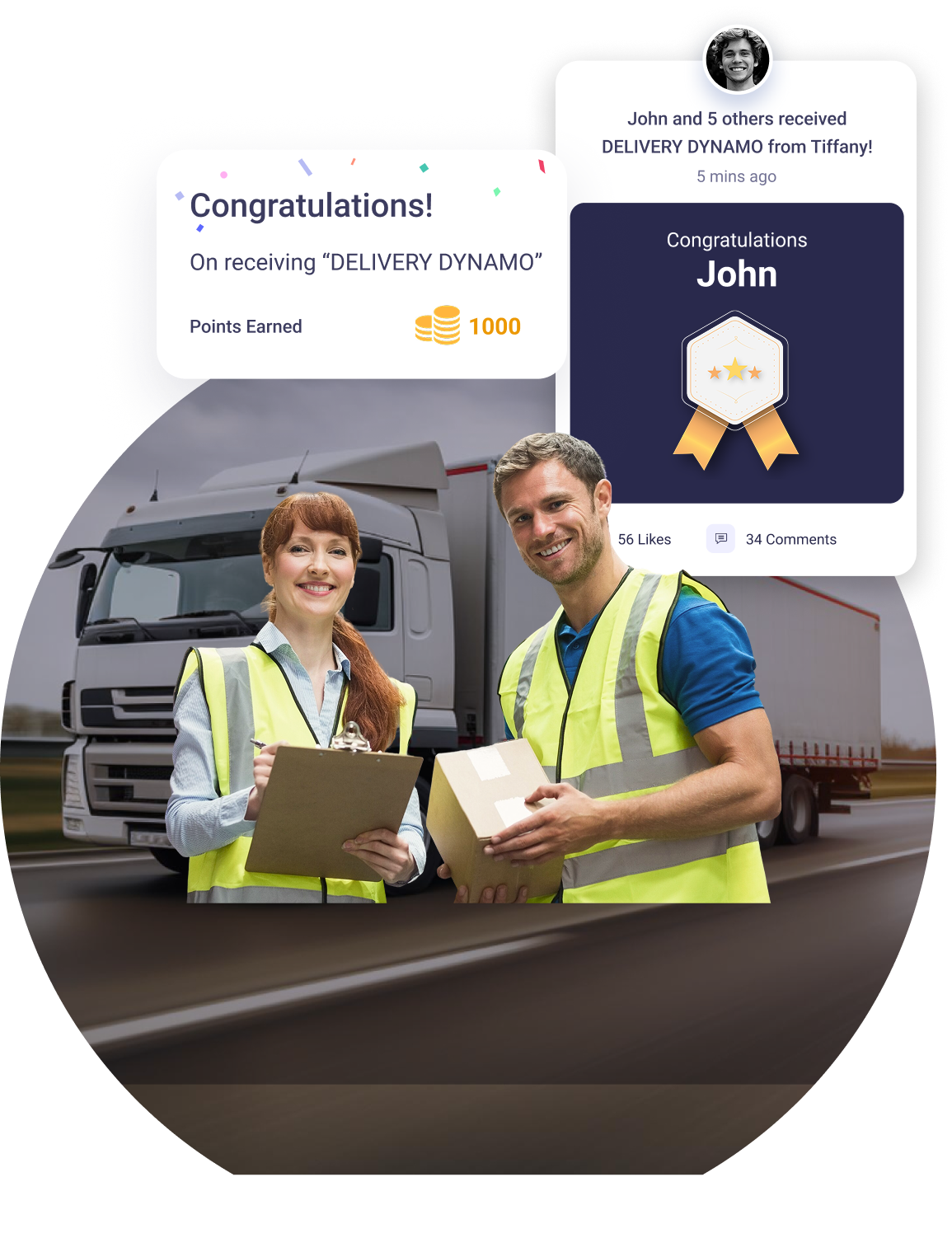 Logistics workforce recognition