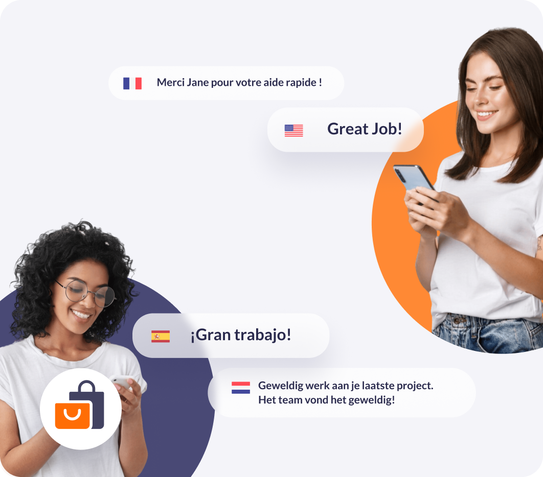 Multi-Language Recognition Messages